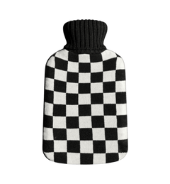 Noir Hot Water Bottle with Cover