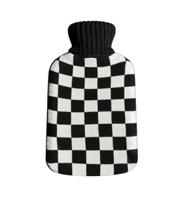Noir Hot Water Bottle with Cover