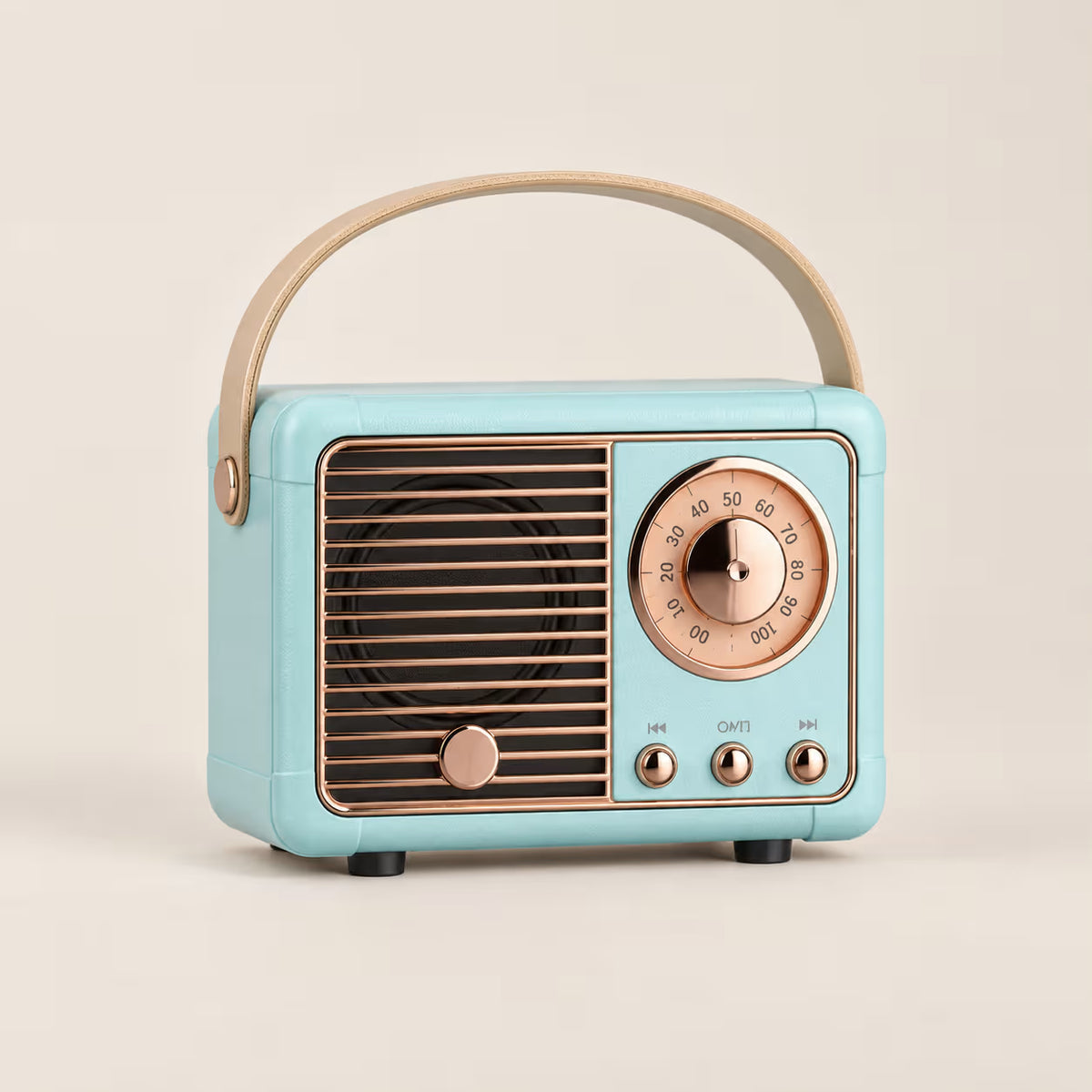 Enceinte Bluetooth rétro portable