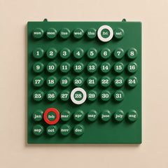 The Retro Analogue Calendar