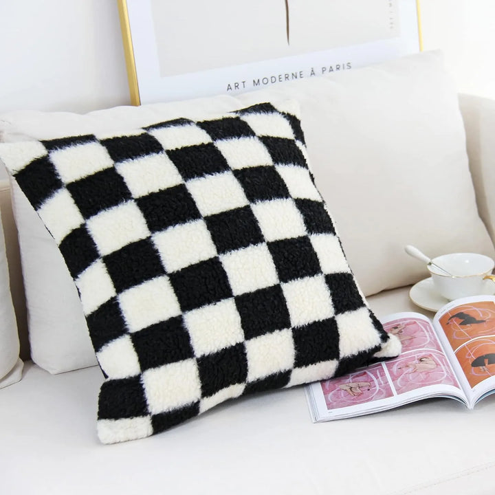 The Checkerboard Cushion Cover