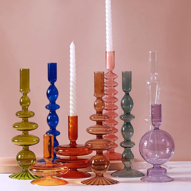 The Glass Candle Holder