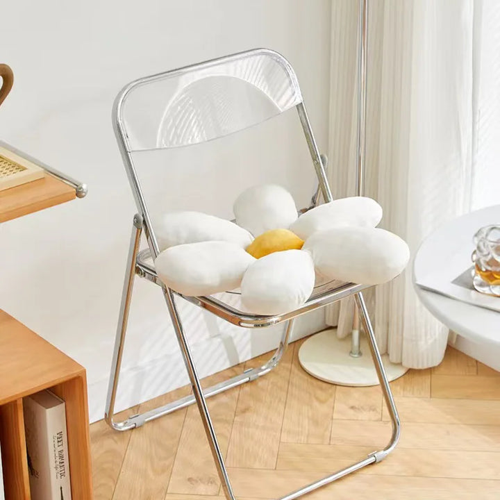 Minimal Acrylic Folding Chairs