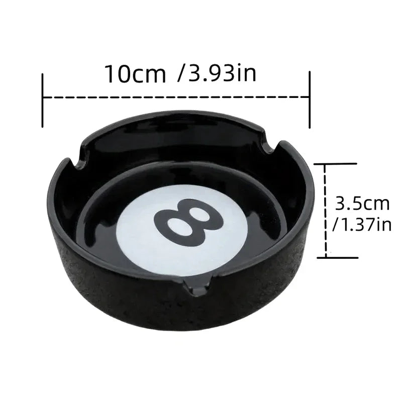 Magic 8 ball ashtray – product view 5