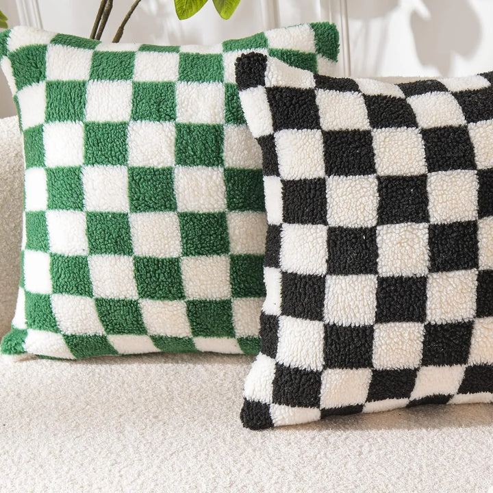 The Checkerboard Cushion Cover