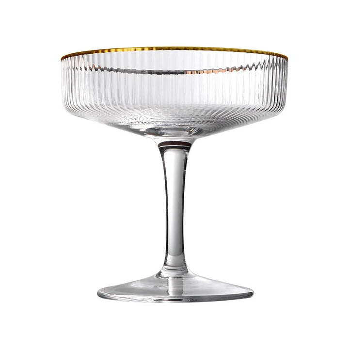 Golden Hour Coupe Cocktail Glass