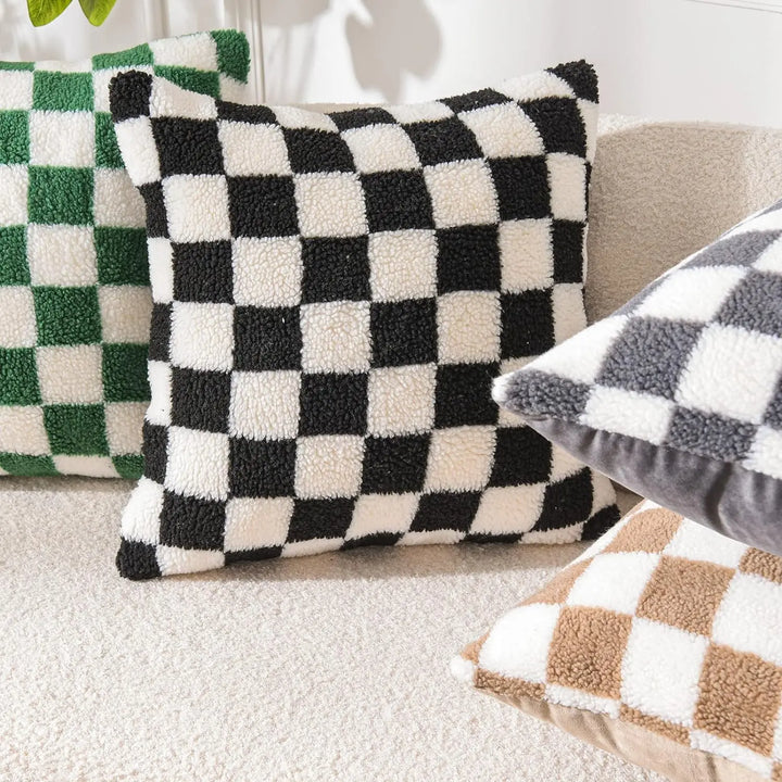 The Checkerboard Cushion Cover