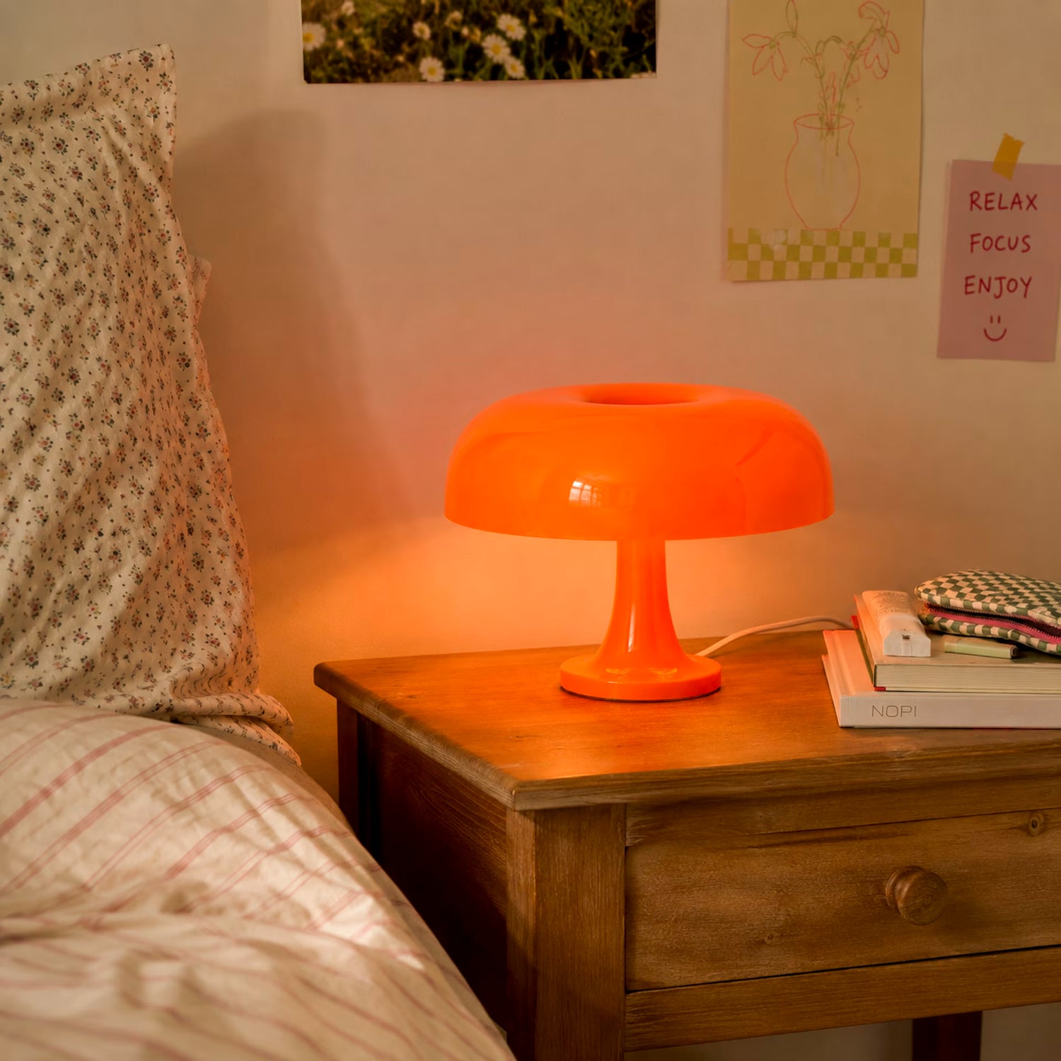 The Ambient Mushroom Desk Lamp