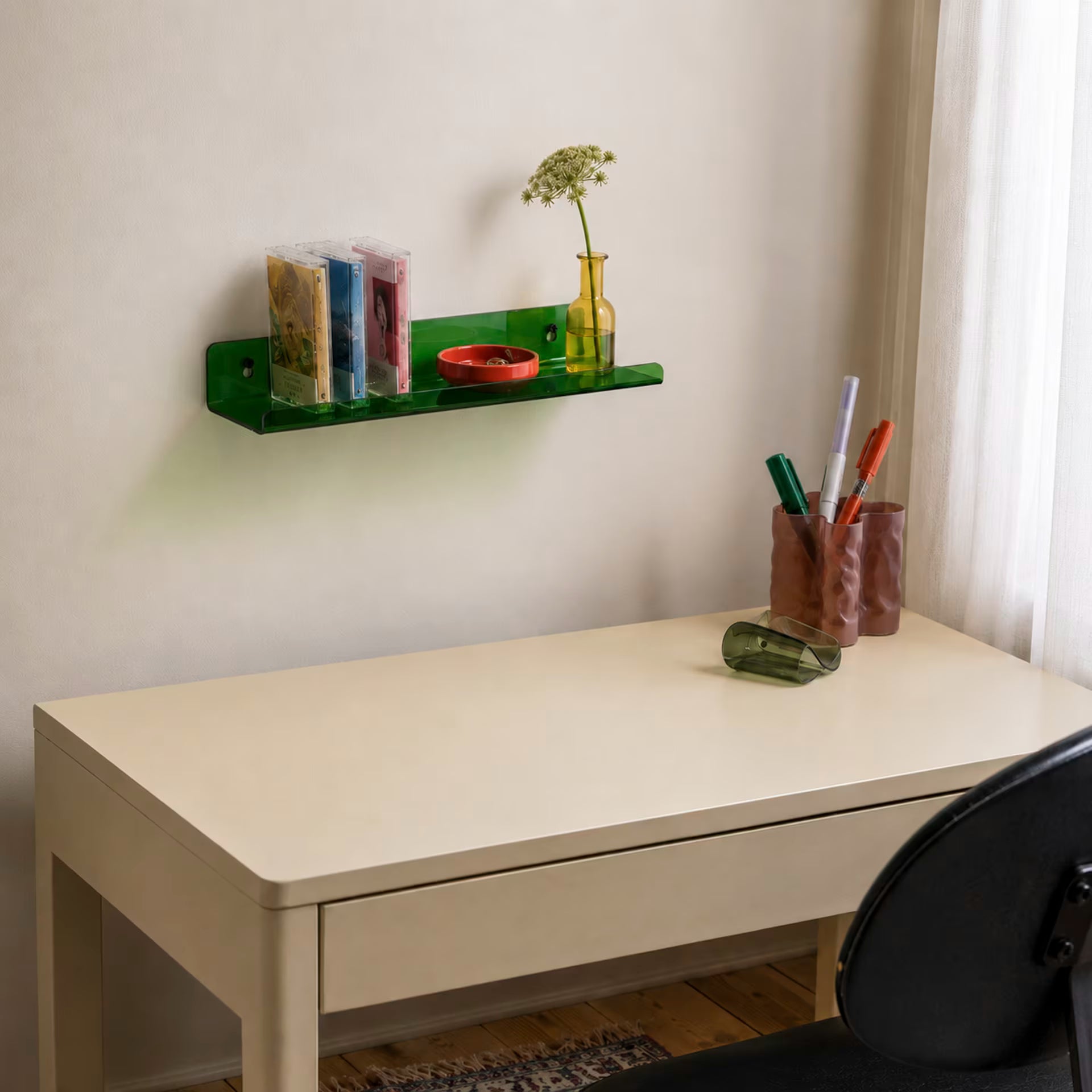 Das minimale Acrylregal