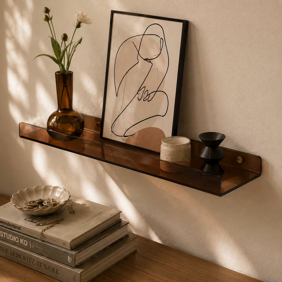 The Minimal Acrylic Shelf