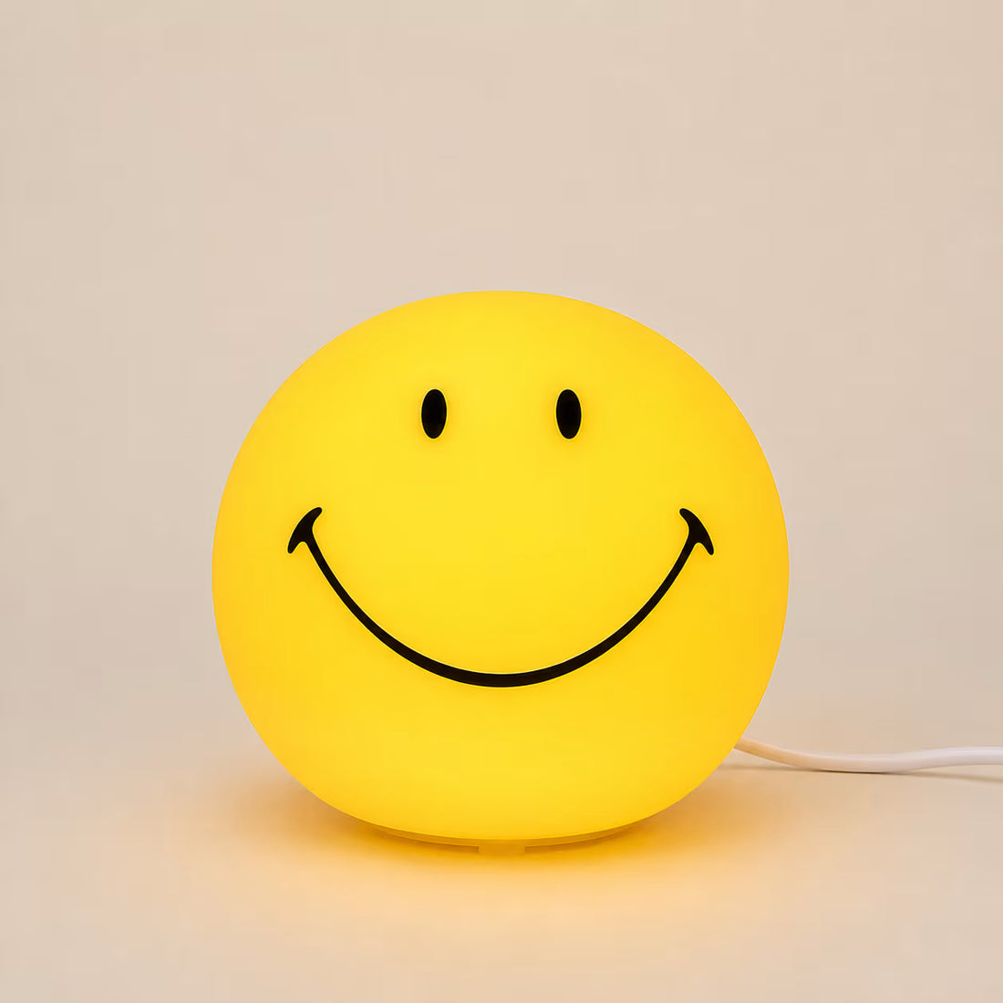 Rechargeable Smiling Night Lamp with a glowing face