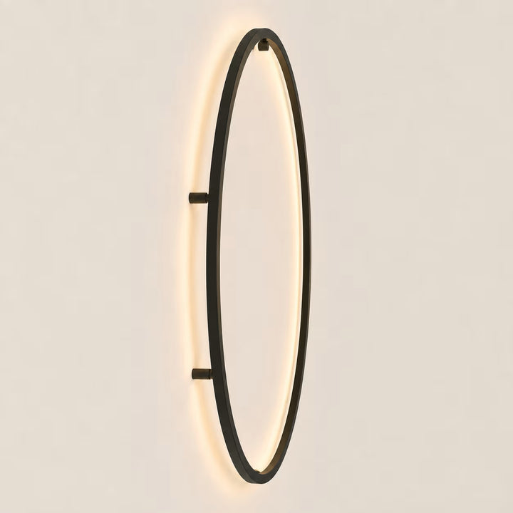 Minimalist LED Wall Ring Light