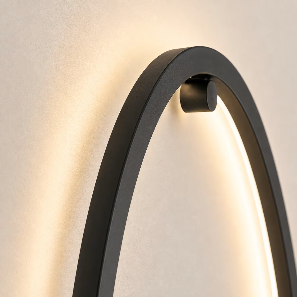 Minimalistisches LED -Wandringlicht