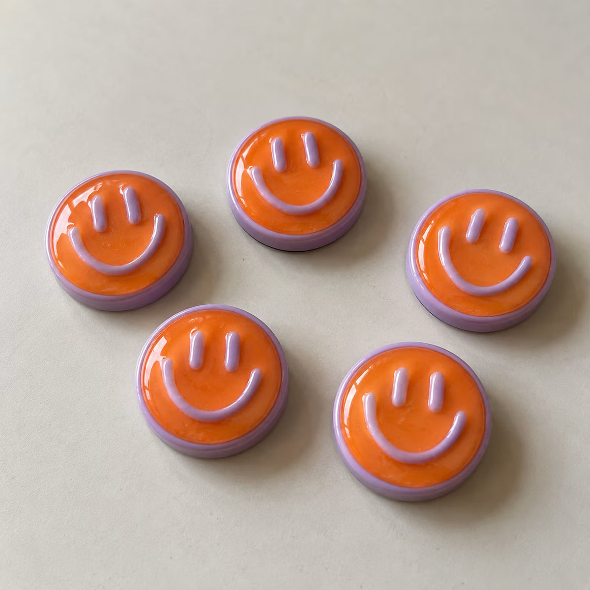 Smiling Face Fridge Magnet Pack