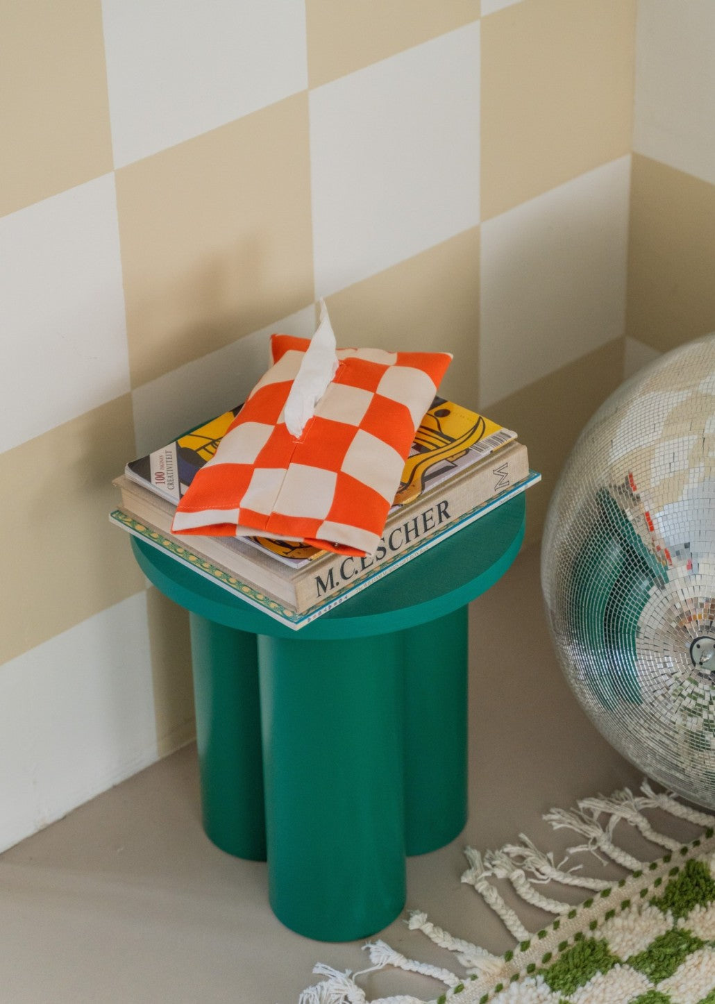 Sunset Rectangular Tissue Box Cover – product view 3
