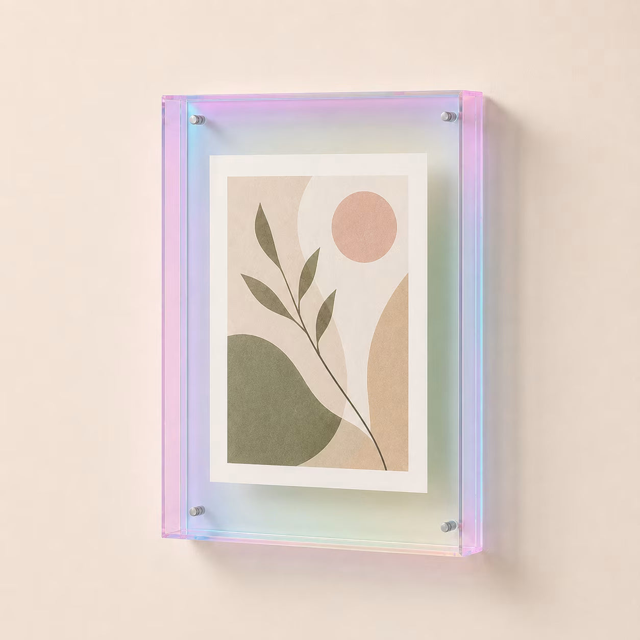 Transparent Acrylic Picture Frame