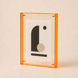 Transparent Acrylic Picture Frame