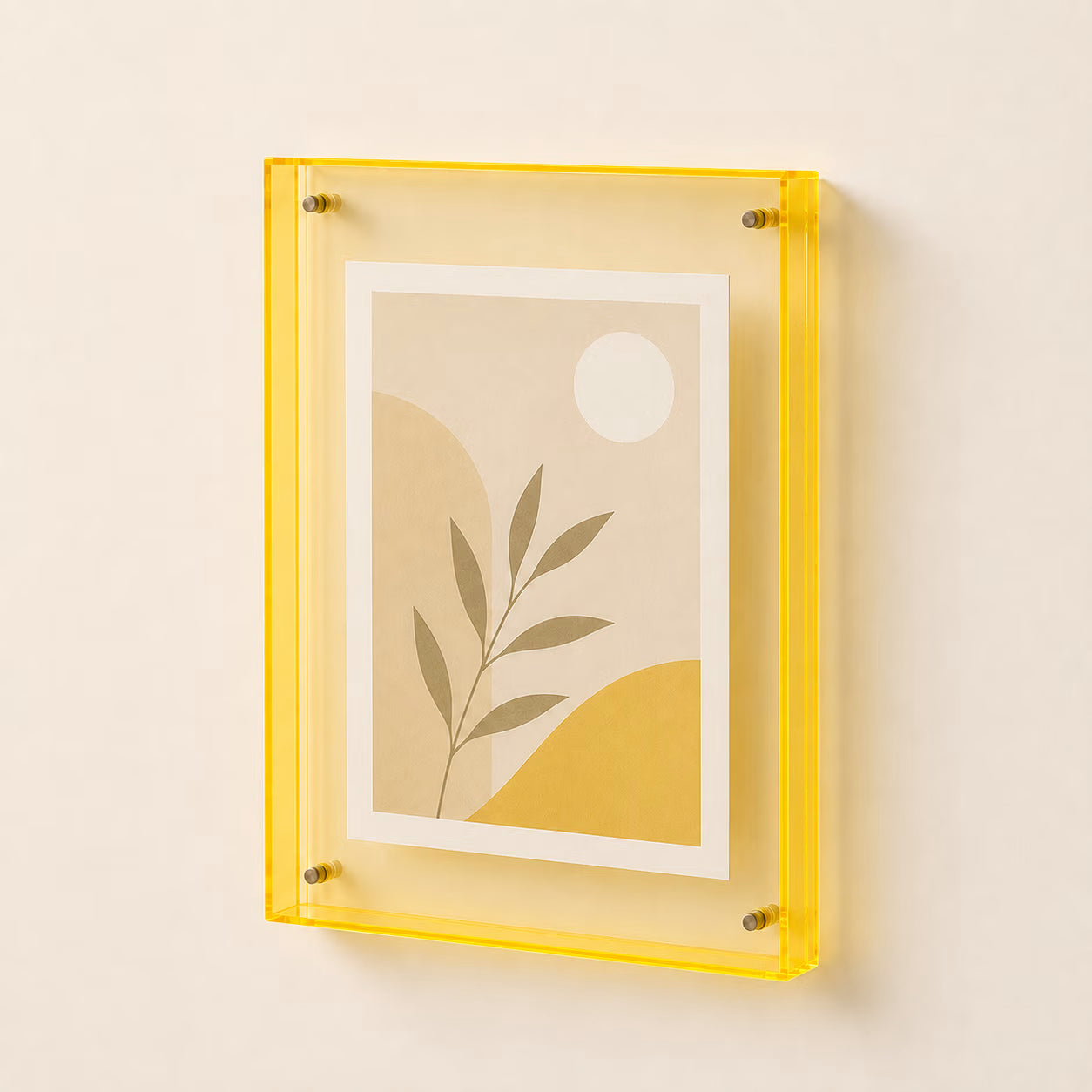 Transparent Acrylic Picture Frame
