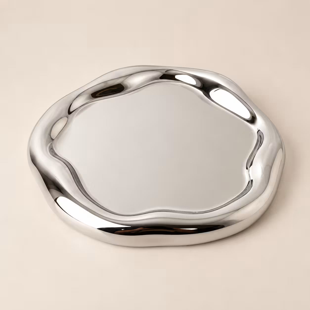 Wobbly Chrome Tray