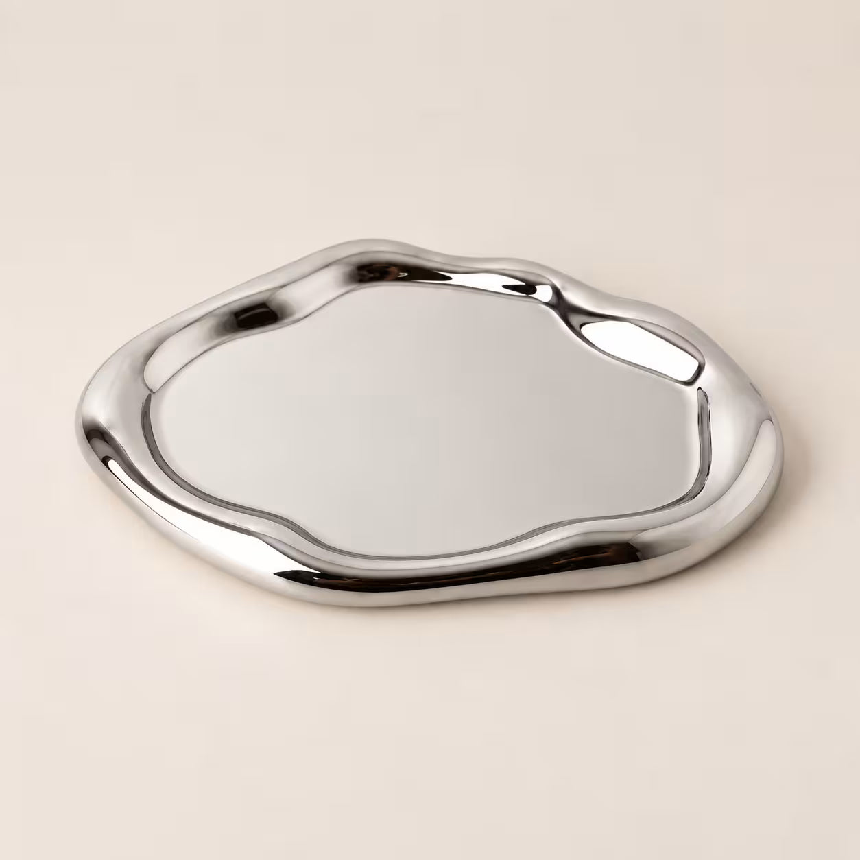Wobbly Chrome Tray