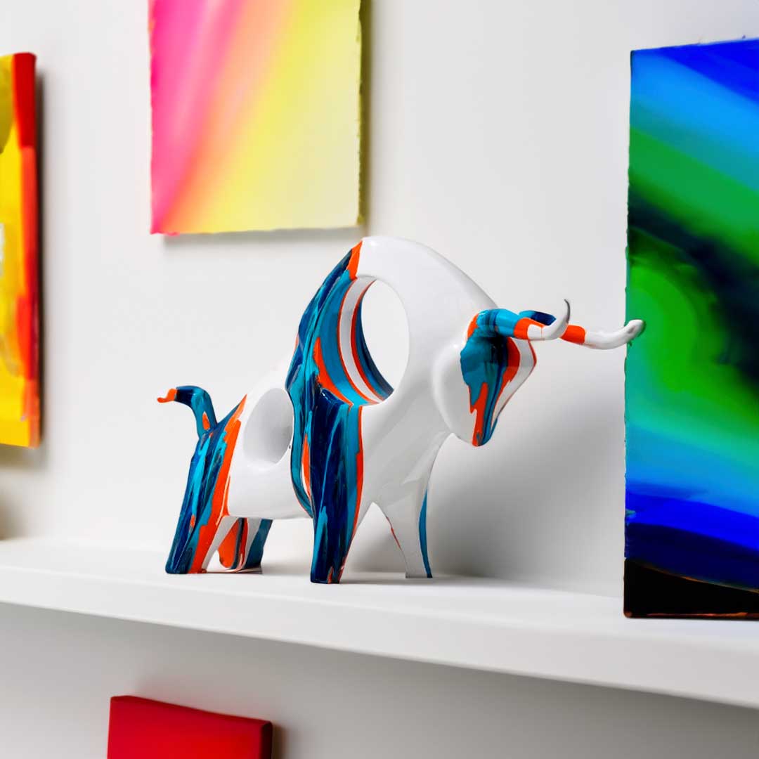 Abstract Bull Sculpture - Sickhaus