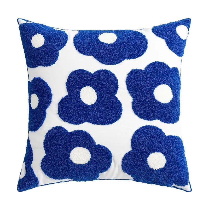 Blue Bloom Cushion Cover - Sickhaus