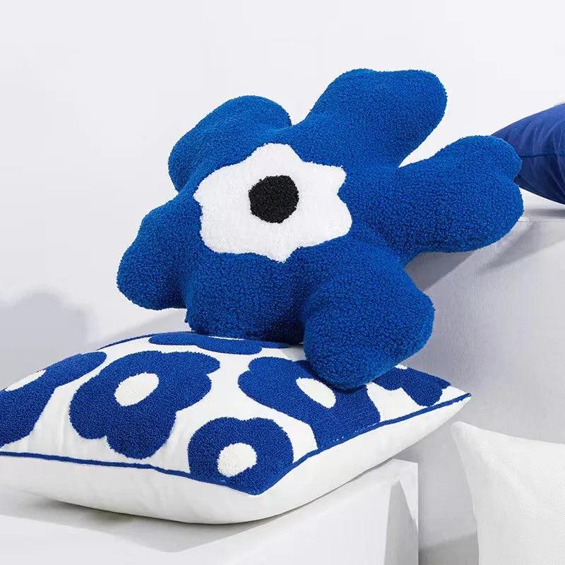 Blue Bloom Cushion Cover - Sickhaus