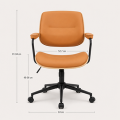 The Calder Office Chair shown from an alternate angle