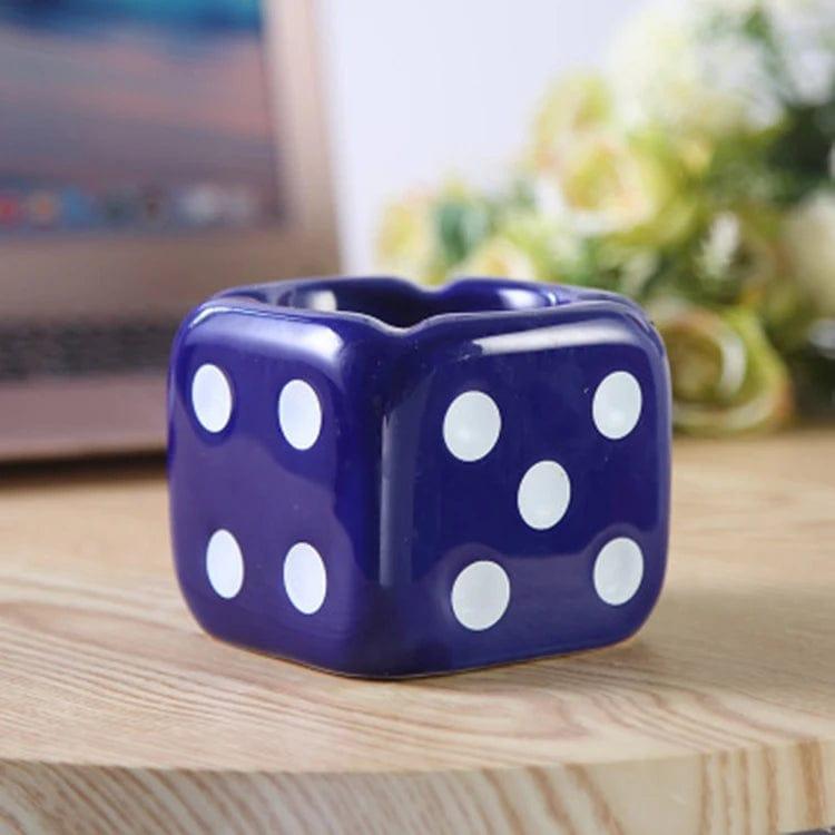 Ceramic Dice Ashtray - Sickhaus