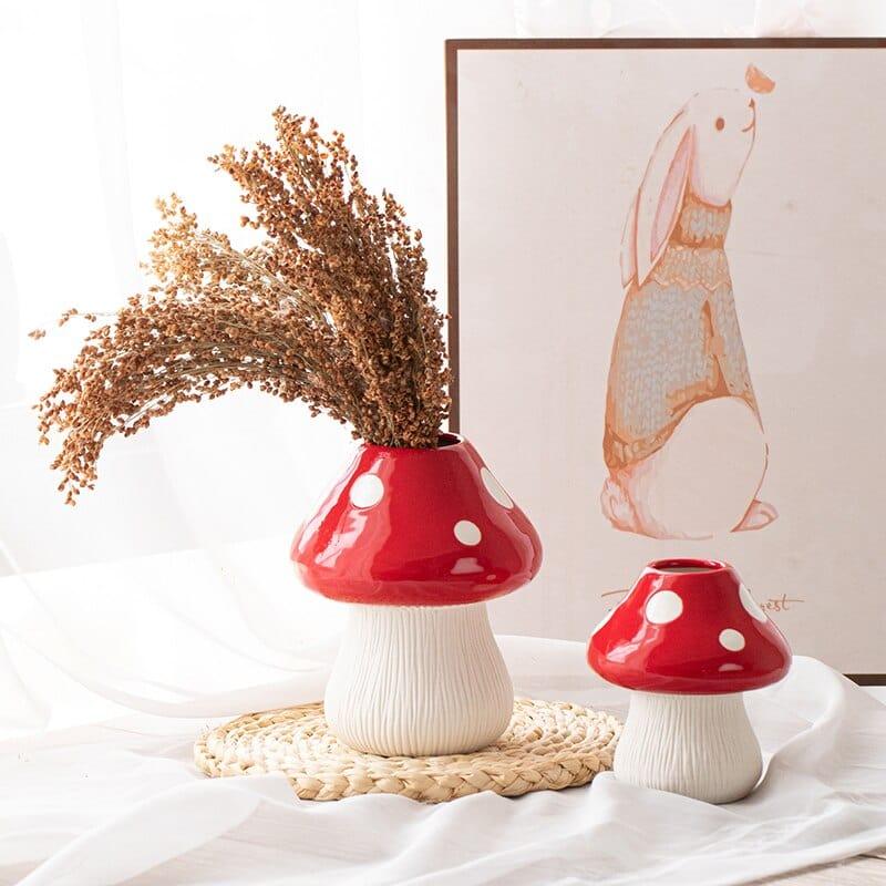 Ceramic Mushroom Vase - Sickhaus
