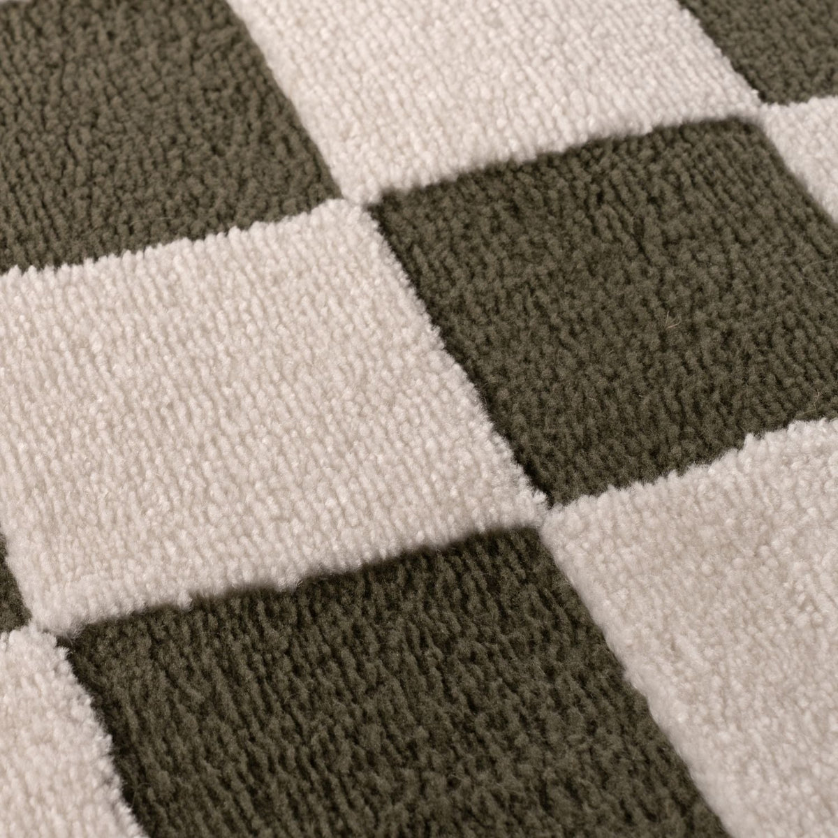 Moss Tile Rug — surface detail