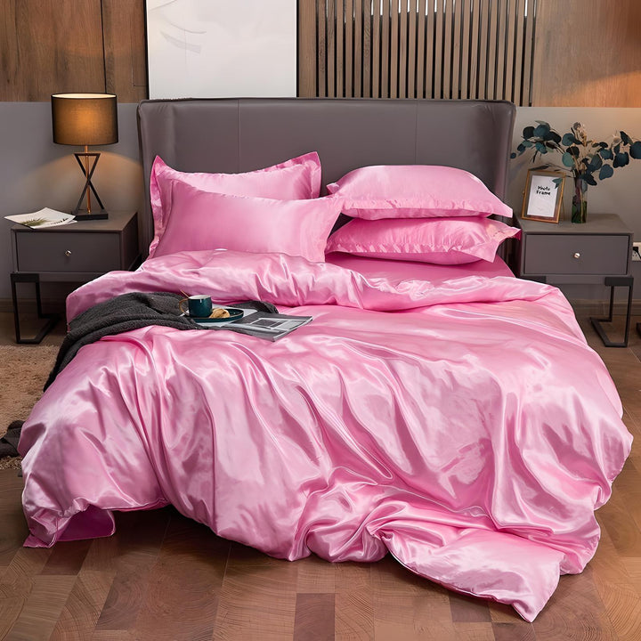 Cotton Candy Silk Bedding Set - Sickhaus