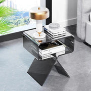 Crystal Acrylic Side Table - Sickhaus