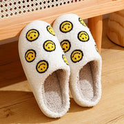 Fuzzy Smile Slippers - Sickhaus