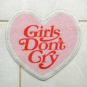 Girls Don't Cry Heart Rug - Sickhaus