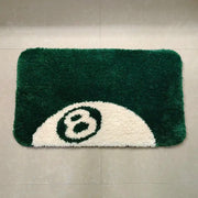 Green 8 Ball Accent Rug - Sickhaus - Quirky Home Accessories UK