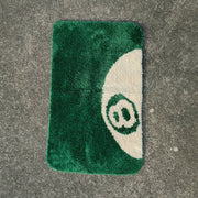 Green 8 Ball Accent Rug - Sickhaus - Quirky Home Accessories UK