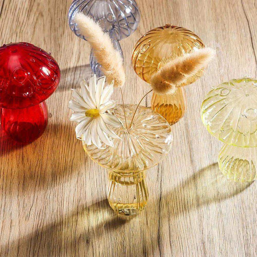Large Green Jelly Mushroom Vase