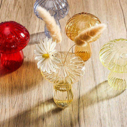 Large Green Jelly Mushroom Vase
