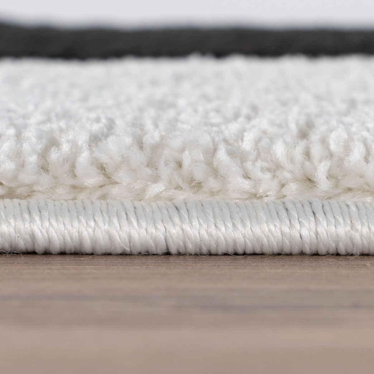 Mono Ripple Rug — pile detail
