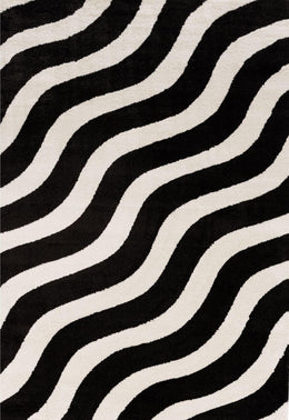 Mono Ripple Rug — full product view