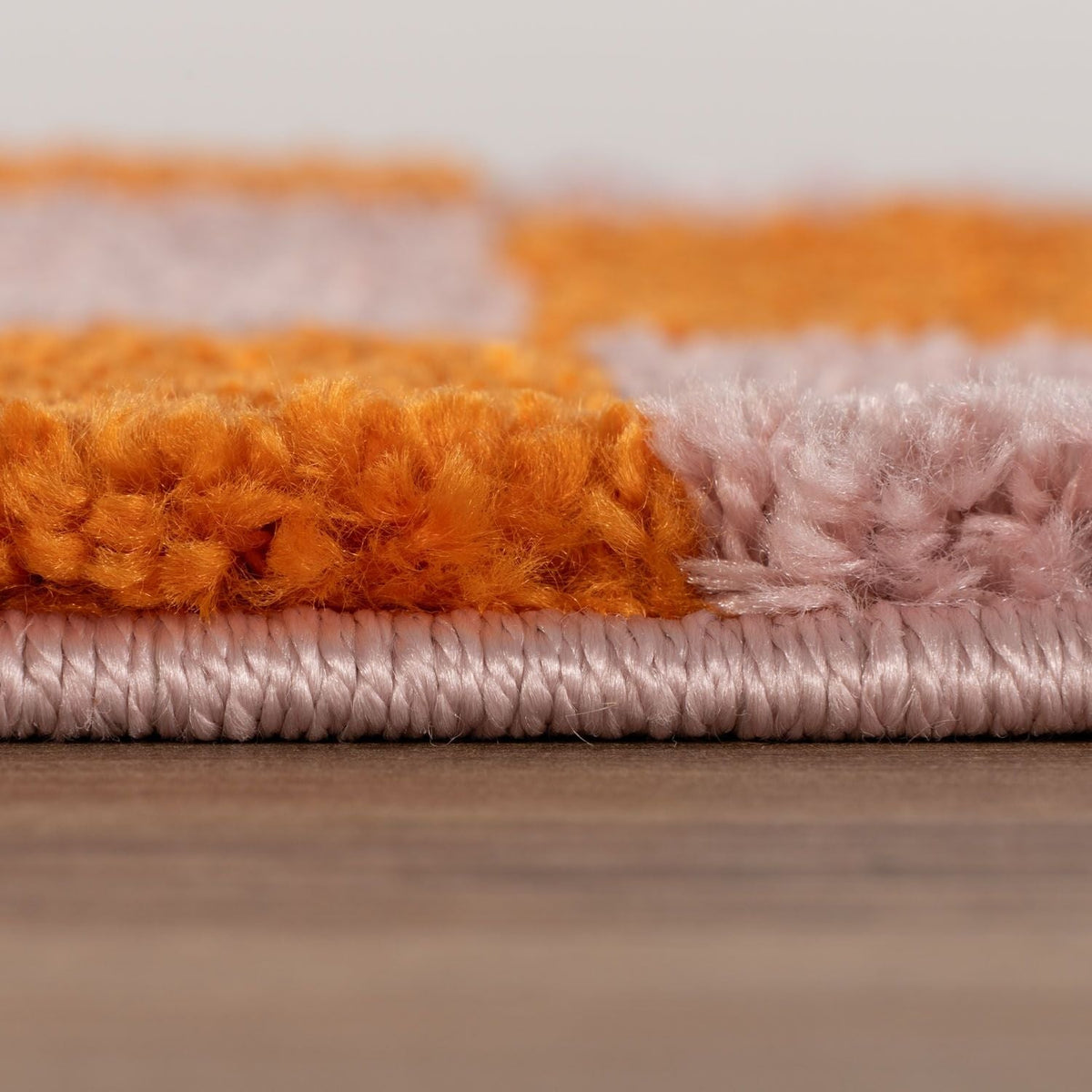Sunset Ripple Rug — pile detail