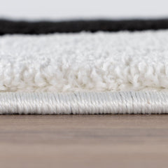 Mono Stripe Rug — pile detail
