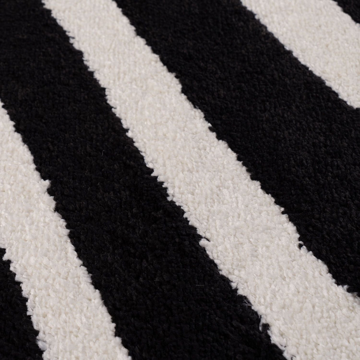 Mono Stripe Rug — surface detail