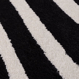 Mono Stripe Rug — surface detail
