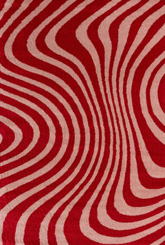 Cherry Stripe Rug