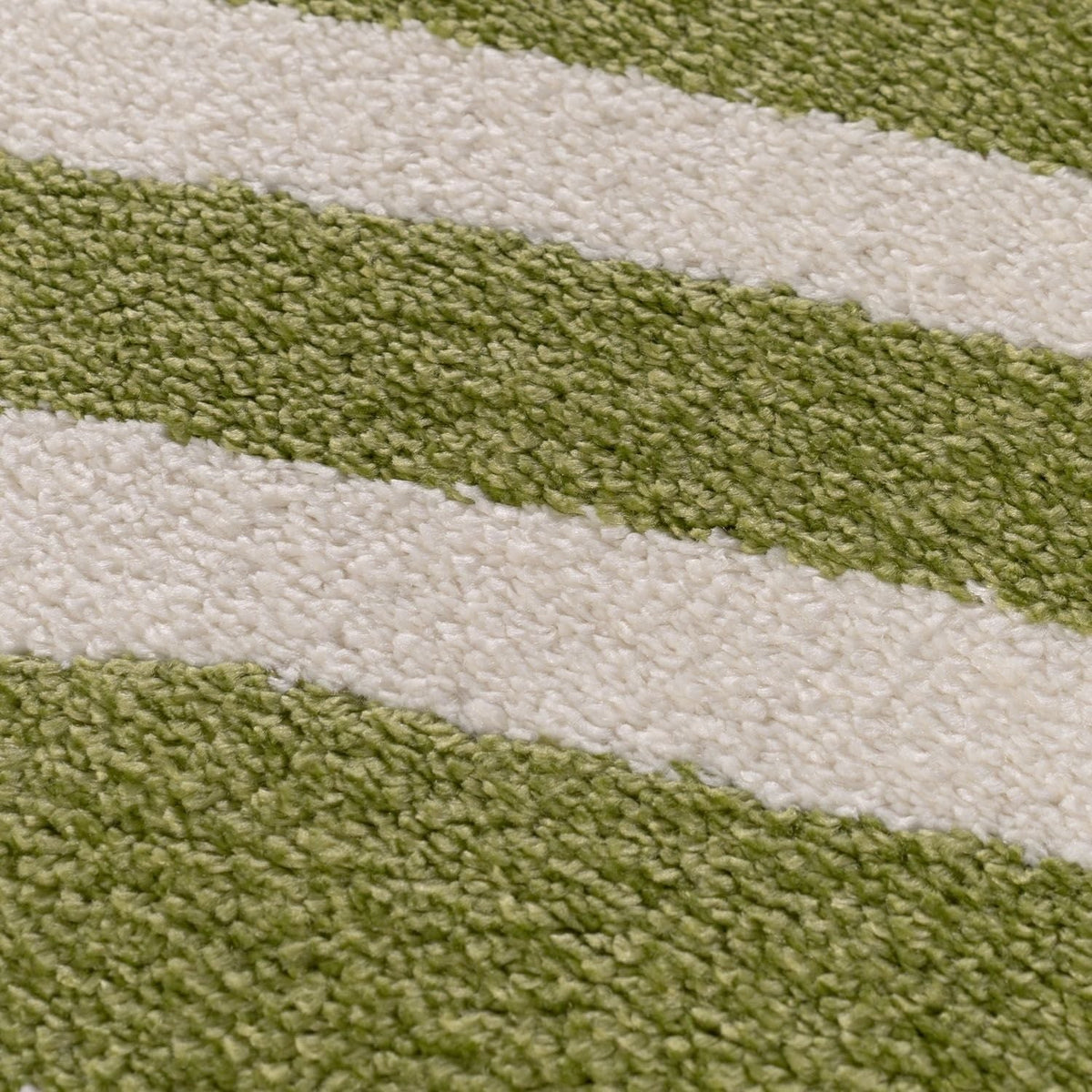 Garden Stripe Rug — surface detail