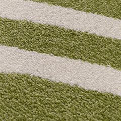 Garden Stripe Rug — surface detail