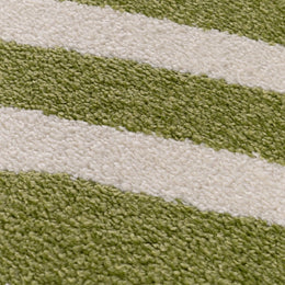 Garden Stripe Rug — surface detail