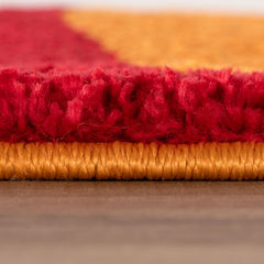 Ember Stripe Rug — pile detail